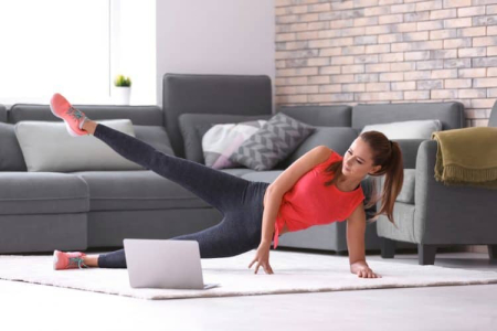 5 bài tập Pilates tại nhà giúp bạn giảm cân
