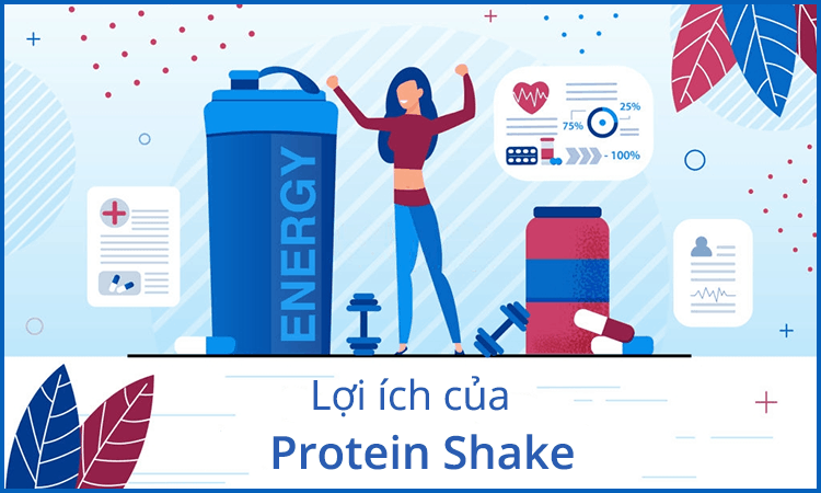 lợi ích của protein shake trong giảm cân