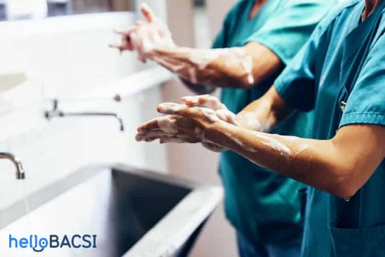 Thực hành thói quen rửa tay đúng cách để ngăn chặn dịch bệnh 