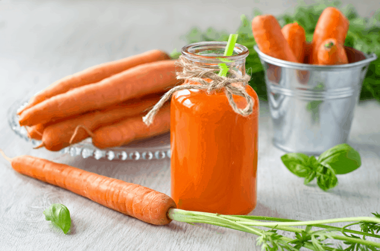 tác dụng của cà rốt giúp ổn định huyết áp