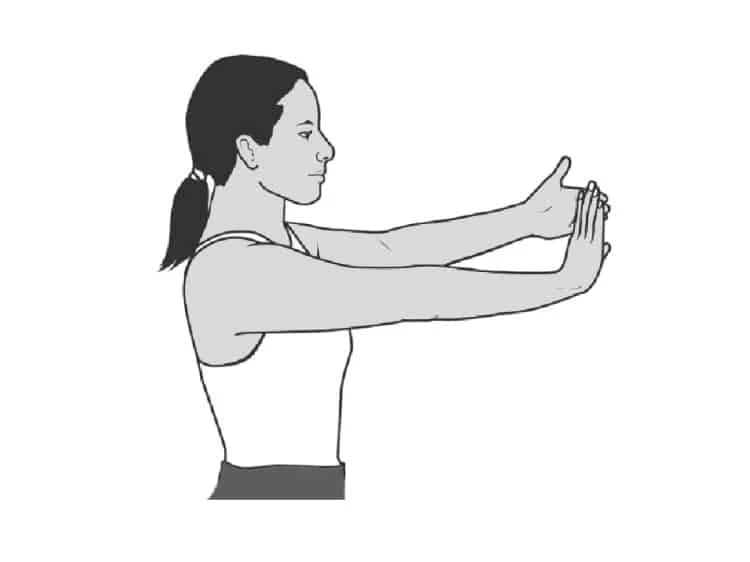 Bài tập hội chứng ống cổ tay: Kéo căng, mở rộng cổ tay