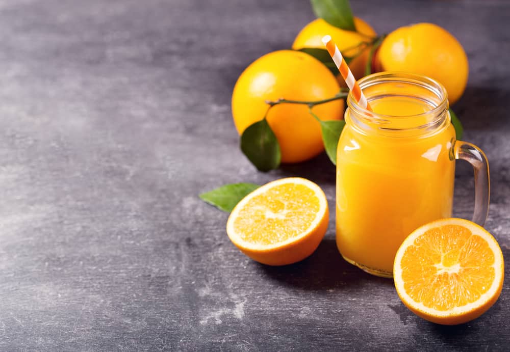 uống nước cam có giảm cân không